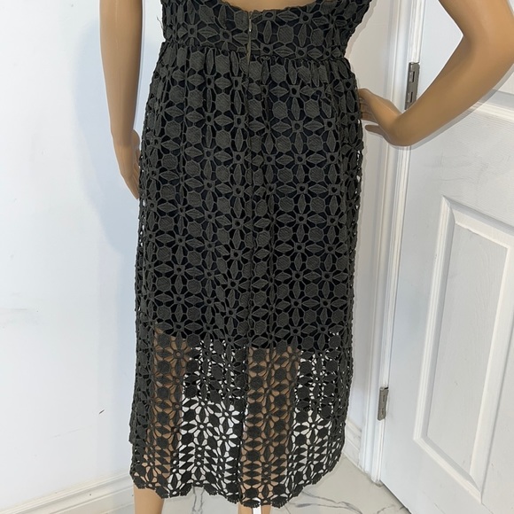 Aqua Black Lace Backless Dress - Picture 11 of 15
